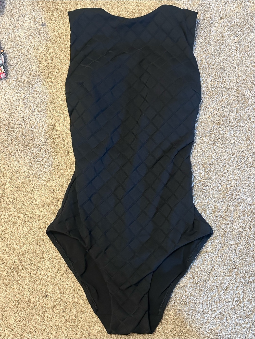 Lululemon Waterside High-Neck One-Piece Swimsuit Black